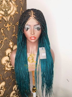 Ombré braided wig
